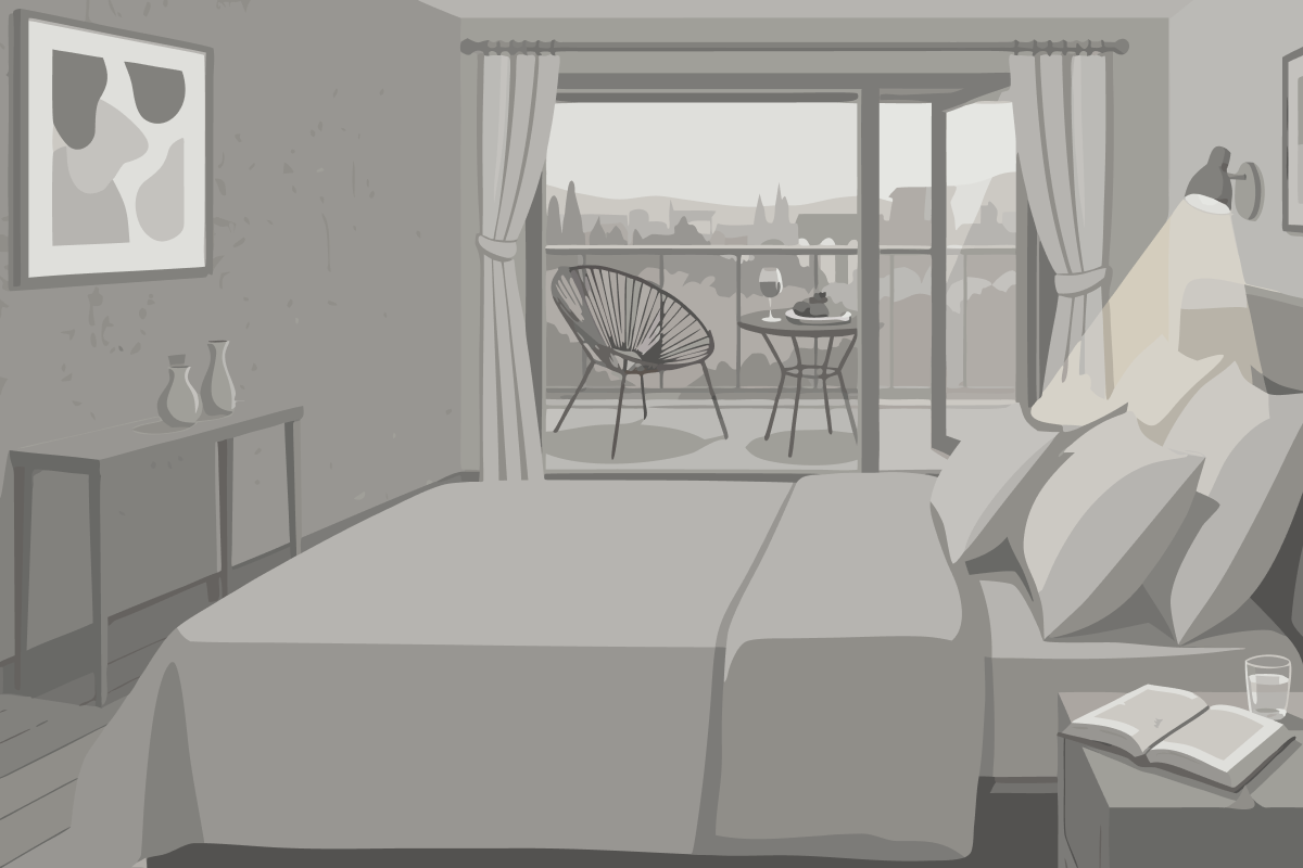Queen Room with Two Queen Beds and Ocean View - Non-Smoking